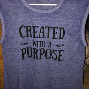 Created with a purpose tee! Brand new! Never worn!